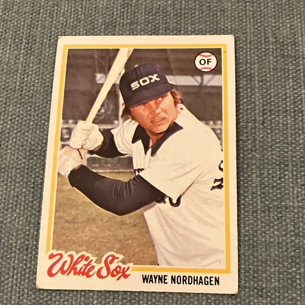1978 Topps Chicago White Sox Baseball Card Trading Card
